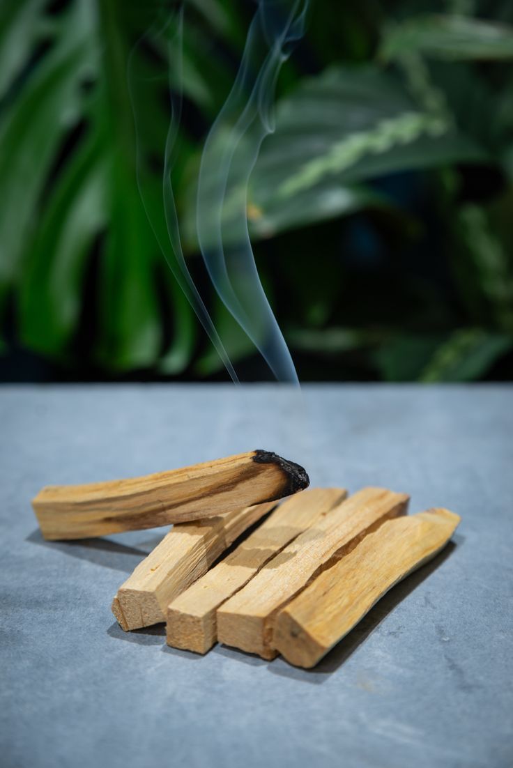 Stick de Palo Santo natural para rituales, ideal para sellar la energía tras limpiezas espirituales, equilibrar espacios y proteger altares