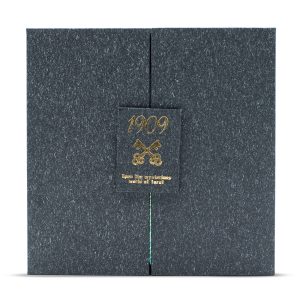 Tarjeta de Tarot con Foil en Oro y Turquesa - Conjunto de Regalo